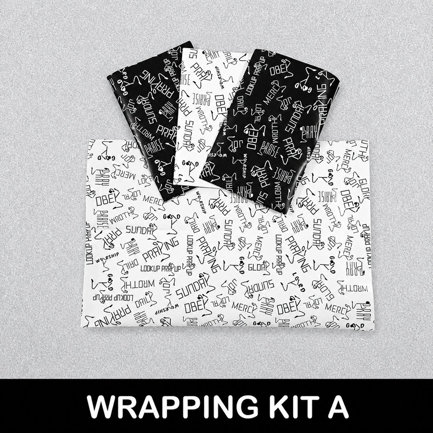 LOOK UP PRAY UP™ Premium Gift Wrapping Kit A