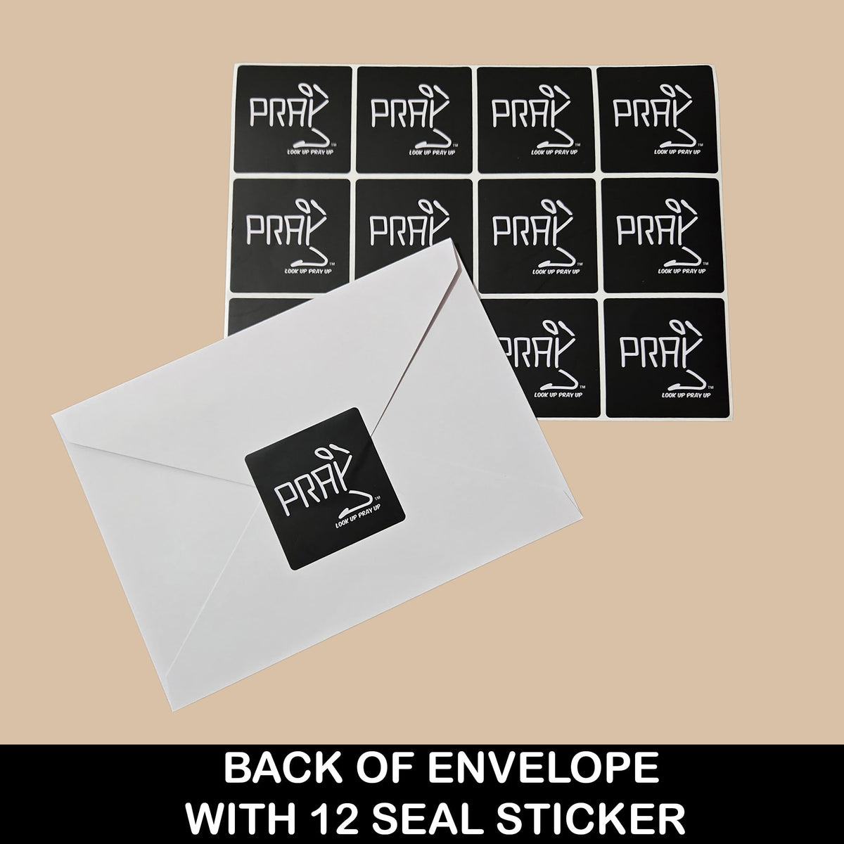 Envelope and seal stickers