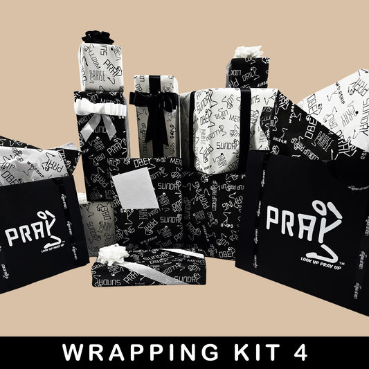 LOOK UP PRAY UP Premium Gift Wrapping Kit 4