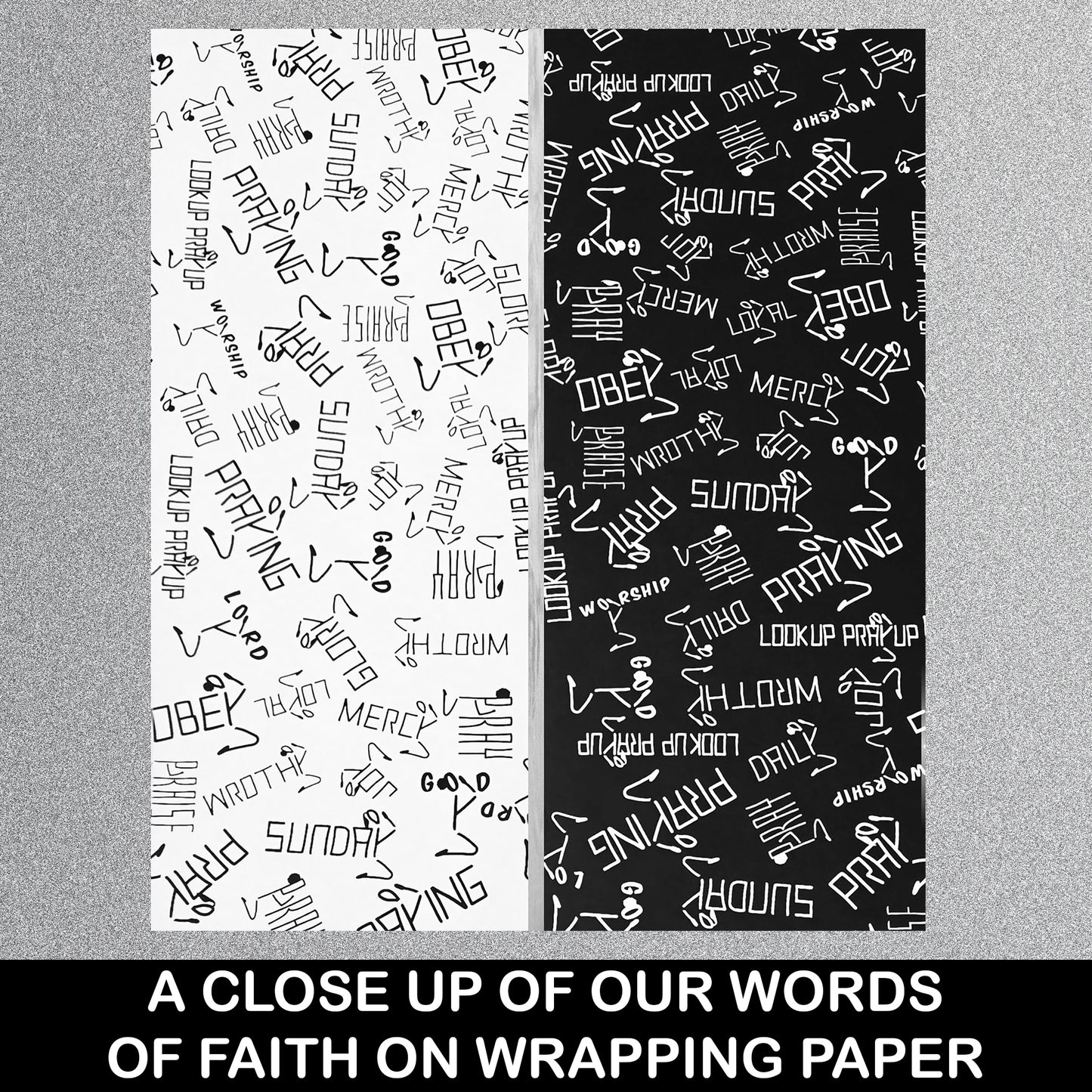 LOOK UP PRAY UP™ Premium Deluxe Gift Wrapping Supplies