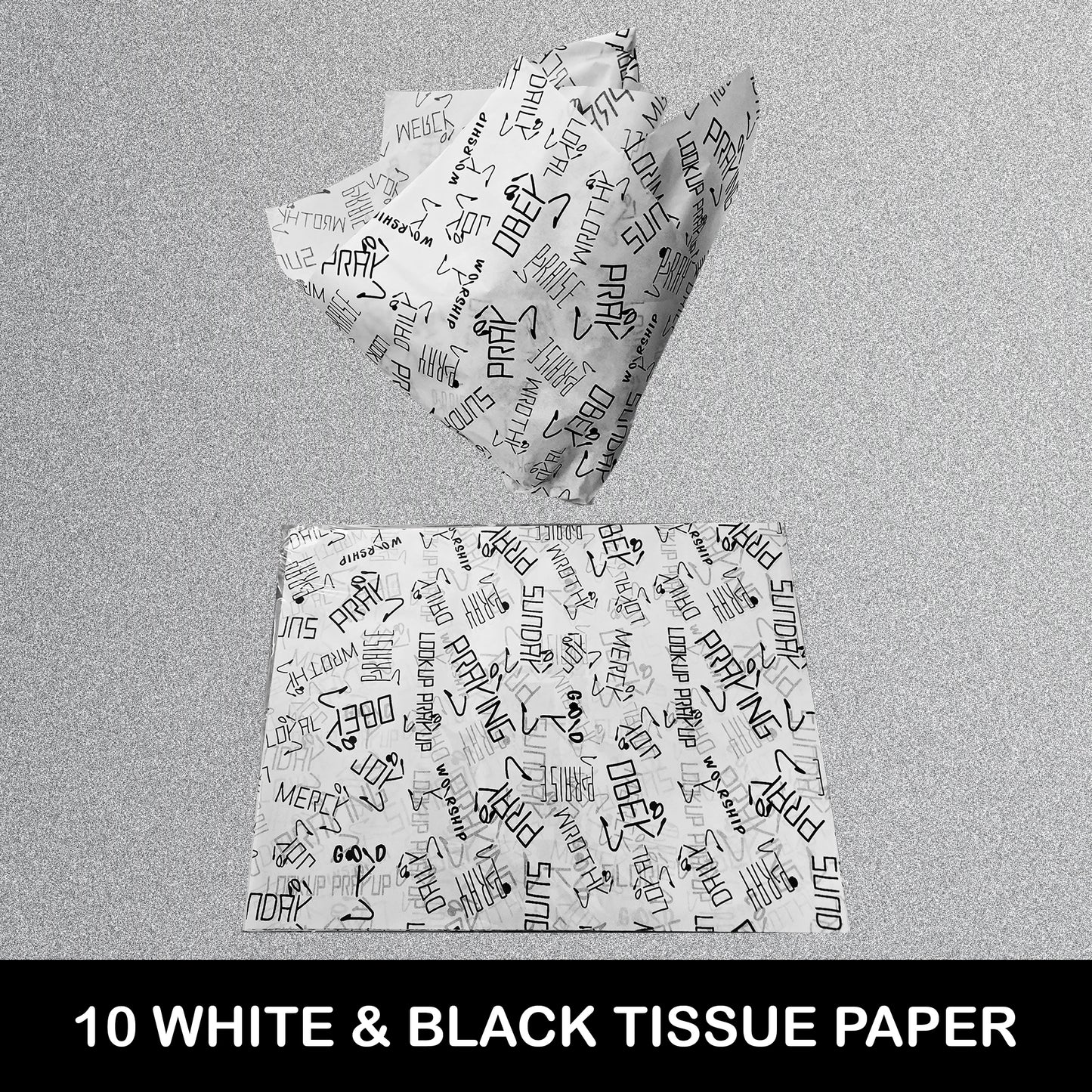 LOOK UP PRAY UP™ Premium Deluxe Gift Wrapping Supplies