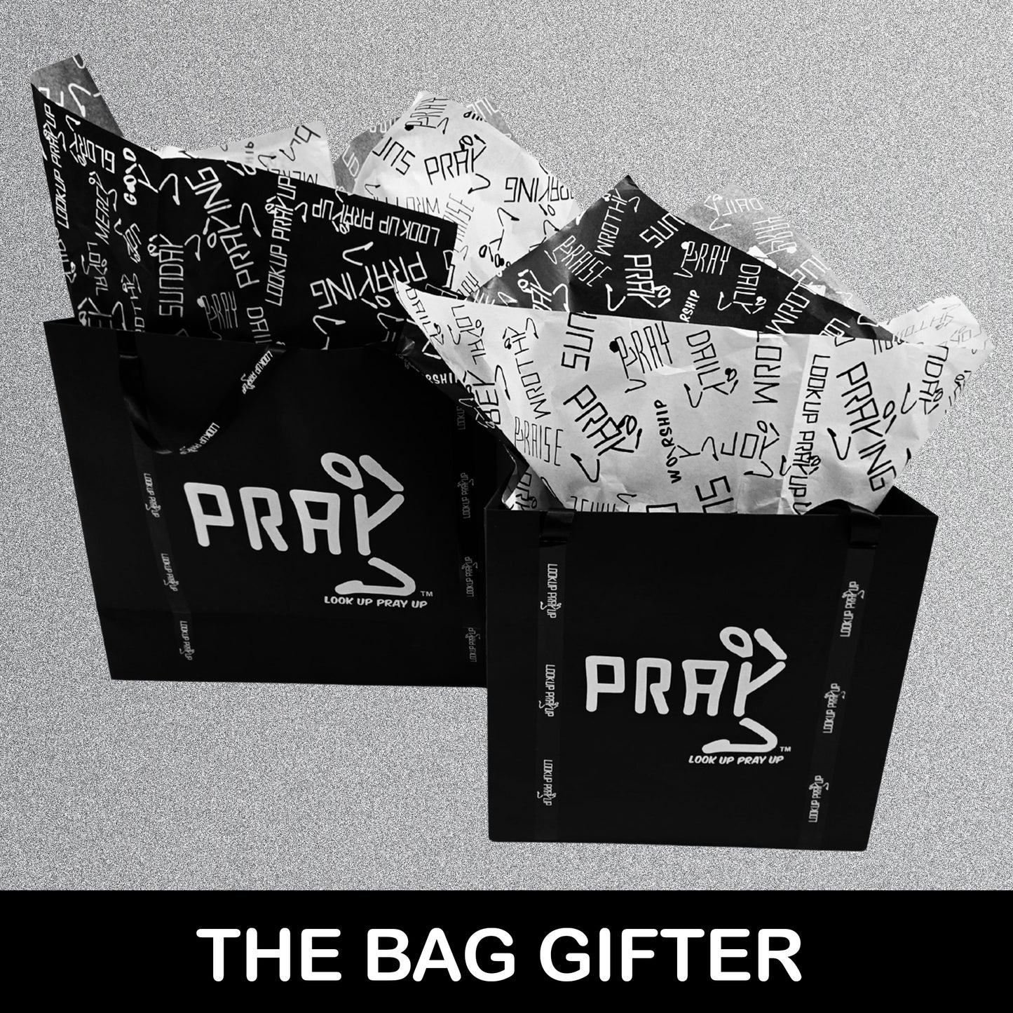 LOOK UP PRAY UP™ Premium Luxury Gift Bags Supplies