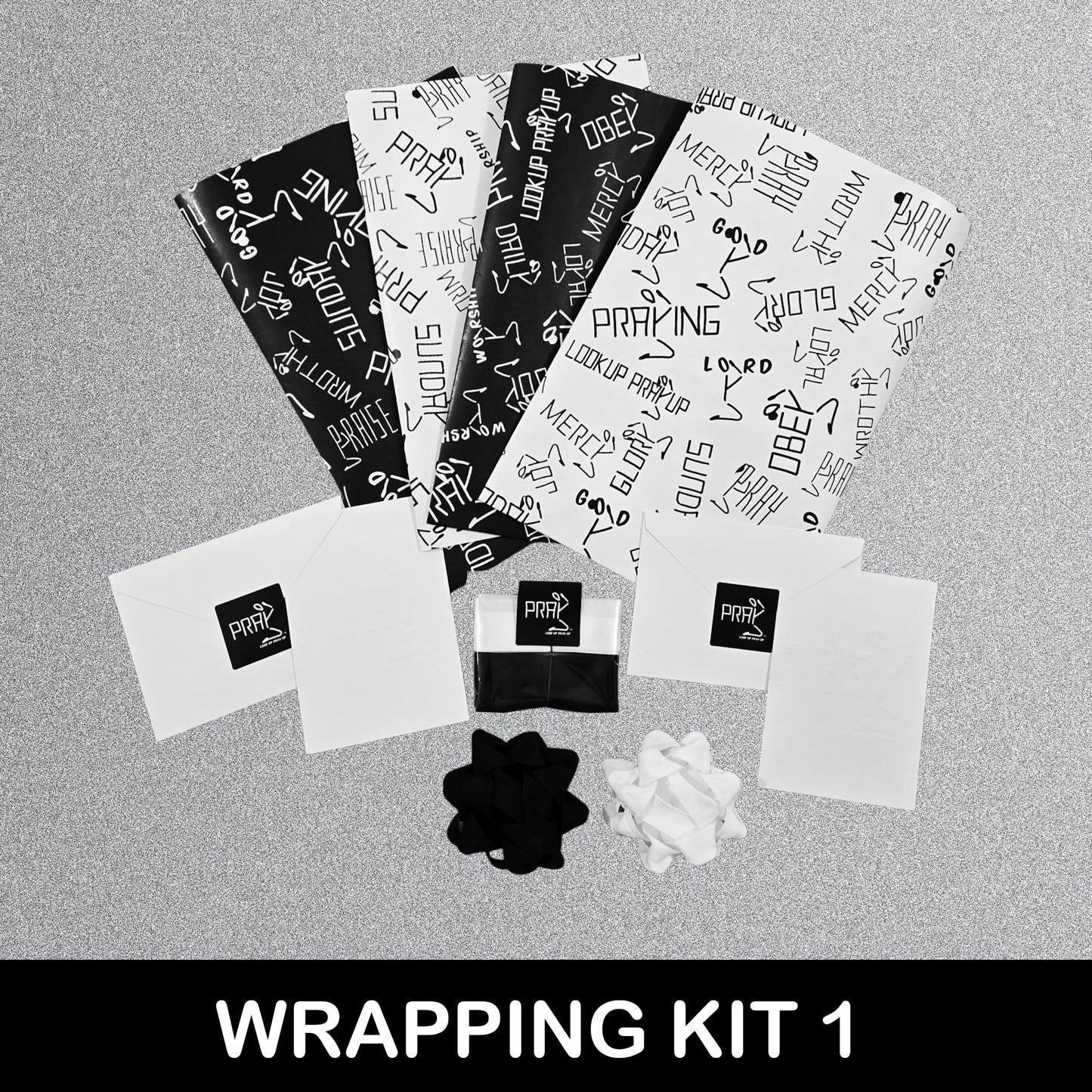 LOOK UP PRAY UP™ Premium Gift Wrapping Kit 1